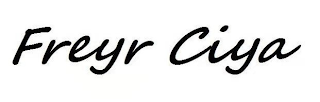 FREYR CIYA logo