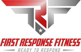 FRF FIRST RESPONSE FITNESS READY TO RESPOND logo