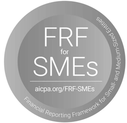FRF FOR SMES AICPA.ORG/FRF-SMES FINANCIAL REPORTING FRAMEWORK FOR SMALL- AND MEDIUM-SIZED ENTITIES logo