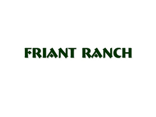 FRIANT RANCH logo