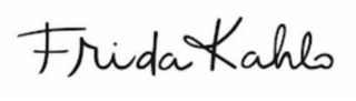 FRIDA KAHLO logo