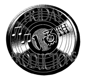 FRIDAY 13TH PRODUCTIONS logo