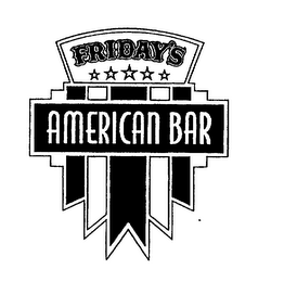 FRIDAY'S AMERICAN BAR logo