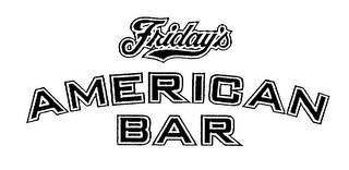 FRIDAY'S AMERICAN BAR logo