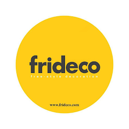 FRIDECO FREE·STYLE DECORATION WWW.FRIDECO.COM logo