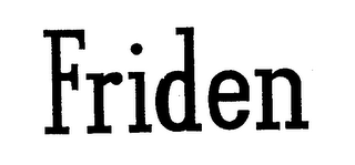 FRIDEN logo
