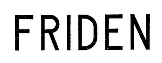 FRIDEN logo