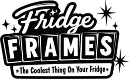 FRIDGE FRAMES *THE COOLEST THING ON YOUR FRIDGE* logo