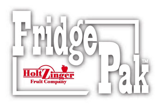 FRIDGE PAK HOLTZINGER FRUIT COMPANY logo