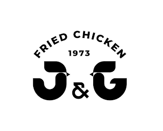 FRIED CHICKEN 1973 J&G logo