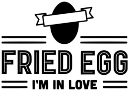 FRIED EGG I'M IN LOVE logo
