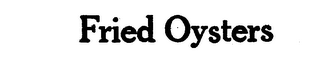 FRIED OYSTERS logo