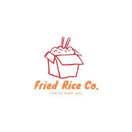 FRIED RICE CO. RICE TO MEET YOU logo