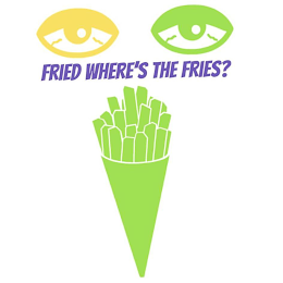 FRIED WHERE'S THE FRIES? logo
