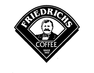 FRIEDRICHS COFFEE SINCE 1903 logo