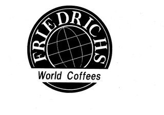 FRIEDRICHS WORLD COFFEES logo