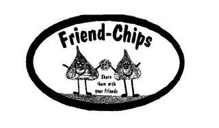 FRIEND-CHIPS SHARE THEM WITH YOUR FRIENDS logo