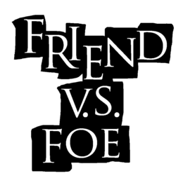 FRIEND V.S. FOE logo
