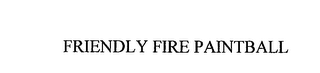 FRIENDLY FIRE PAINTBALL logo