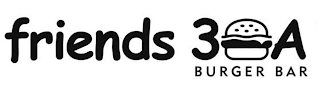 FRIENDS 30A BURGER BAR logo
