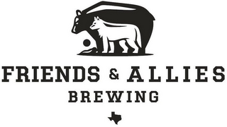 FRIENDS & ALLIES BREWING logo