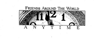 FRIENDS AROUND THE WORLD ANYTIME logo
