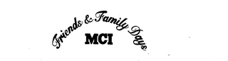 FRIENDS & FAMILY DAYS MCI logo