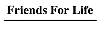FRIENDS FOR LIFE logo