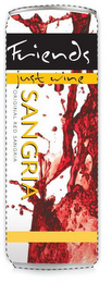 FRIENDS JUST WINE SANGRIA ORIGINAL RED SANGRIA FROM SPAIN logo