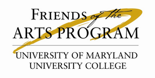 FRIENDS OF THE ARTS PROGRAM UNIVERSITY OF MARYLAND UNIVERSITY COLLEGE logo