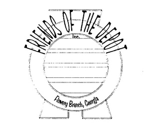 FRIENDS OF THE DEPOT INC., FLOWERY BRANCH, GEORGIA logo