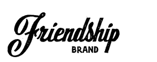 FRIENDSHIP BRAND logo
