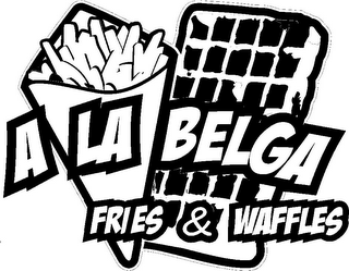 FRIES & WAFFLES A LA BELGA logo