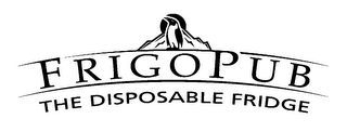 FRIGOPUB THE DISPOSABLE FRIDGE logo