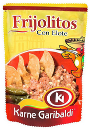 FRIJOLITOS CON ELOTE KG KARNE GARIBALDI logo