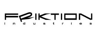 FRIKTION INDUSTRIES logo
