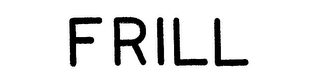 FRILL logo