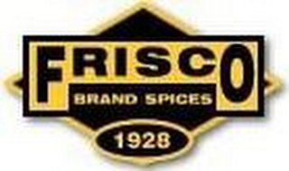 FRISCO BRAND SPICES 1928 logo