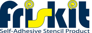 FRISKIT SELF-ADHESIVE STENCIL PRODUCT logo