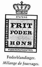 FRIT FODER HONS STATENS FODERSTOFKONTROL logo
