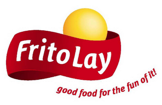 FRITO LAY GOOD FOOD FOR THE FUN OF IT! logo