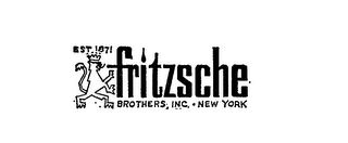 FRITZSCHE BROTHERS, INC. NEW YORK EST. 1871 logo