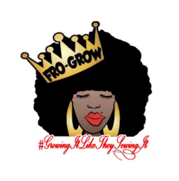 FRO-GROW #GROWINGITLIKETHEYSEWINGIT logo