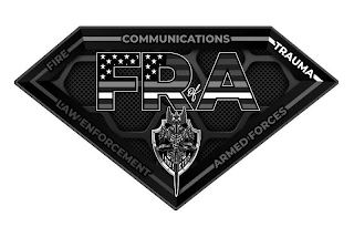 FROFA FIRE COMMUNICATIONS TRAUMA ARMED FORCES LAW ENFORCEMENT INVICTUS logo
