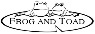 FROG AND TOAD logo