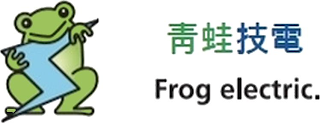 FROG ELECTRIC. logo