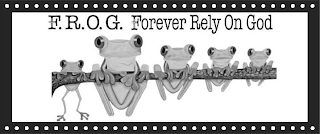 F.R.O.G. FOREVER RELY ON GOD logo