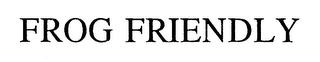 FROG FRIENDLY logo