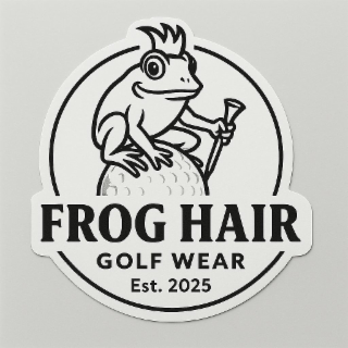 FROG HAIR GOLF WEAR EST. 2025 logo