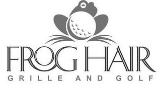 FROG HAIR GRILLE AND GOLF logo